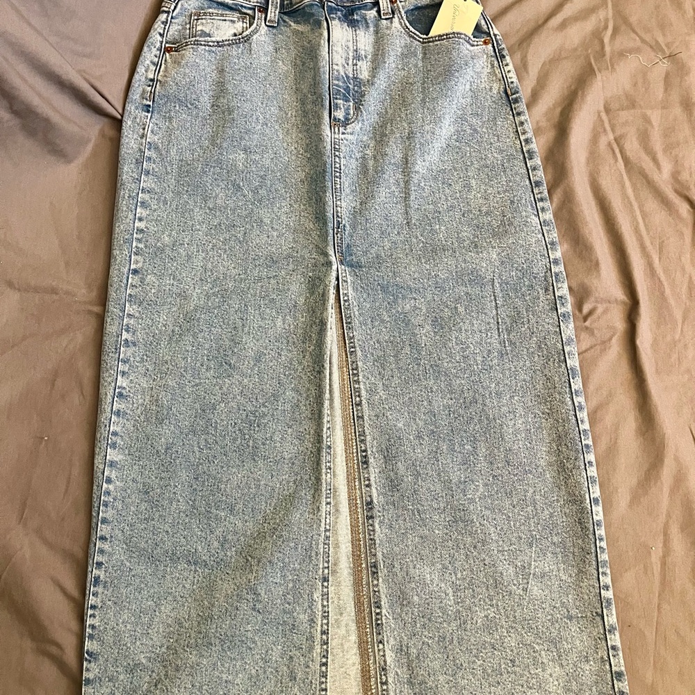 Universal Thread Blue Jean Pencil Skirt